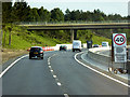 Northbound A338, Hurn Road Bridge