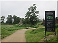 SP9908 : Main entrance to Berkhamsted Castle by Peter S