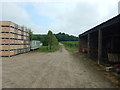 Upper Ensign - Orchard Farmyard on Public Footpath