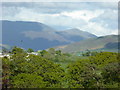 View to the hills of the Lake District from the outskirts of Cockermouth