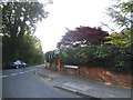 Swallowfield Street at the junction of Basingstoke Road