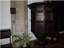 TQ4624 : Saint Bartholomew, Maresfield: pulpit by Basher Eyre