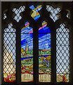 TF1554 : Millennium window, St Michael and All Angels church, Billinghay by Julian P Guffogg