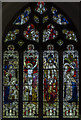 TF1554 : East window,  St Michael and All Angels church, Billinghay by Julian P Guffogg