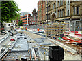 Metrolink Second City Crossing Work, Princess Street/Albert Square (June 2016)