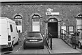 Entrance to Borth Station