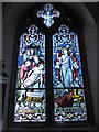 St Peter, Cranbourne: stained glass window (J)