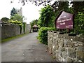 Entrance to Churchill Green church