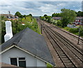 Railway line in Retford