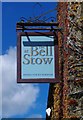 The Bell at Stow (2) - sign, Park Street, Stow-on-the-Wold, Glos