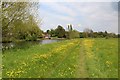 The Thames Path by Burcot