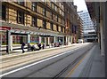 Midland Metro Grand Central tram stop, Stephenson Street, Birmingham