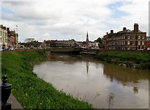 TF4509 : The River Nene in Wisbech by Steve Daniels