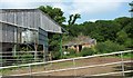 SX8483 : Farm buildings near Lower Ashton by Derek Harper