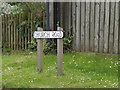 Church Road sign