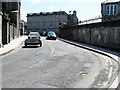 Abbey Street ascending towards the Armagh Public Library