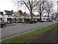 Houses and trees, Gloucester Road, Cheltenham