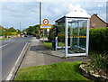 Bus shelter on Dinnington Road, Woodsetts