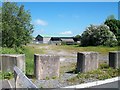 The disused railway goods yard at Markethill