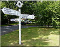 Signpost on the Green, Aston Abbotts