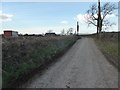 SH4559 : Lane near Saron by David Medcalf