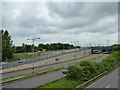 SJ8743 : Stoke-on-Trent: complex of roads at Sideway by Jonathan Hutchins