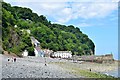 SS3124 : Clovelly: Beach and Harbour by John Myers
