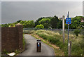 The Sefton Coastal Footpath is diverted to avoid the MoD land