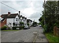 High Road, Cookham at the junction with Halldore Hill