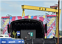 J3575 : "Belsonic" stage, Belfast (June 2016) by Albert Bridge