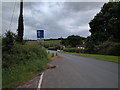 The old A30, leaving Tedburn St Mary, heading for Exeter