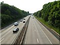 The M54 near Shackerley