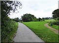 Paths in Hazelwell Park, Stirchley, Birmingham