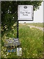 Free range eggs at farm entrance, East Ware Farm