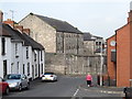 Armagh Gaol from the entrance to Faugh-a-Ballagh Court