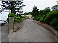 Vehicular entrance to Summerhill Veterinary Centre, Newport