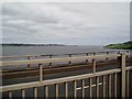 NO4229 : Firth of Tay from central walk & cycle way of Tay Road Bridge by Douglas Nelson