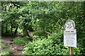 National Trust Helsby Hill omega sign