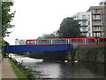 Docklands Light Railway crossing Limehouse Cut