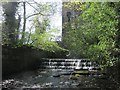 Weir on the Oil Mill Beck below Horsforth