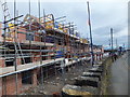 New housing on the old Wrexham Brewery site