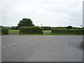 Road junction near Aikrigg Cottage