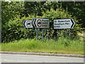 TM1147 : Roadsigns on the B1113 Loraine Way by Geographer