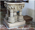 St Mary, Eaton Bray - Font