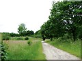 Public footpath to Dark Wood