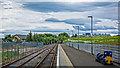 The most northerly station on the rail network