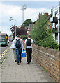 Bridgford Road: on the way to the match