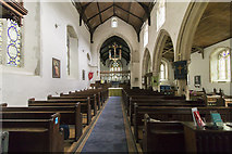 TG0010 : Interior, St Peter's church, Yaxham by J.Hannan-Briggs