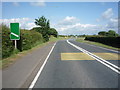 A596 approaching roundabout, Moorend