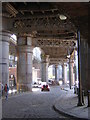 Castlefields, Manchester: Duke Street, under the railway viaducts